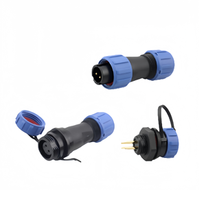 2 lõi 2pin Nylon chống thấm nước IP65 IP67 IP68 5A điện dẫn kết nối nam nữ cắm cáp PVC - Product Image 1