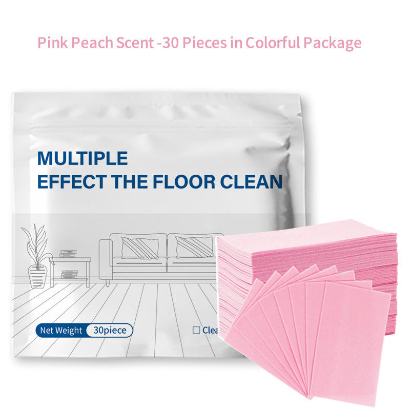 30 ชิ้น - ดอกชบาสีชมพูพีช