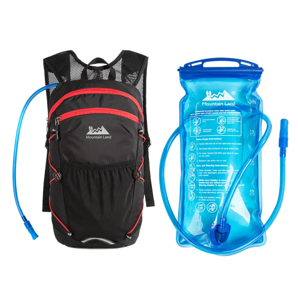 Mochila de hidratación de 2L, bolsa de hidratación para exteriores, Camping, correr, senderismo