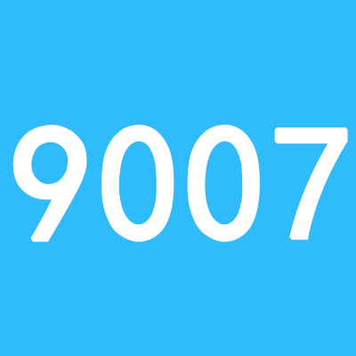 9007