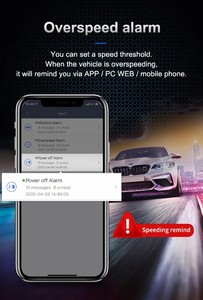 即插即用OBD 2g迷你全球定位系统跟踪器实时定位汽车OBD全球定位系统跟踪器超速报警OBD跟踪装置 - Product Image 2