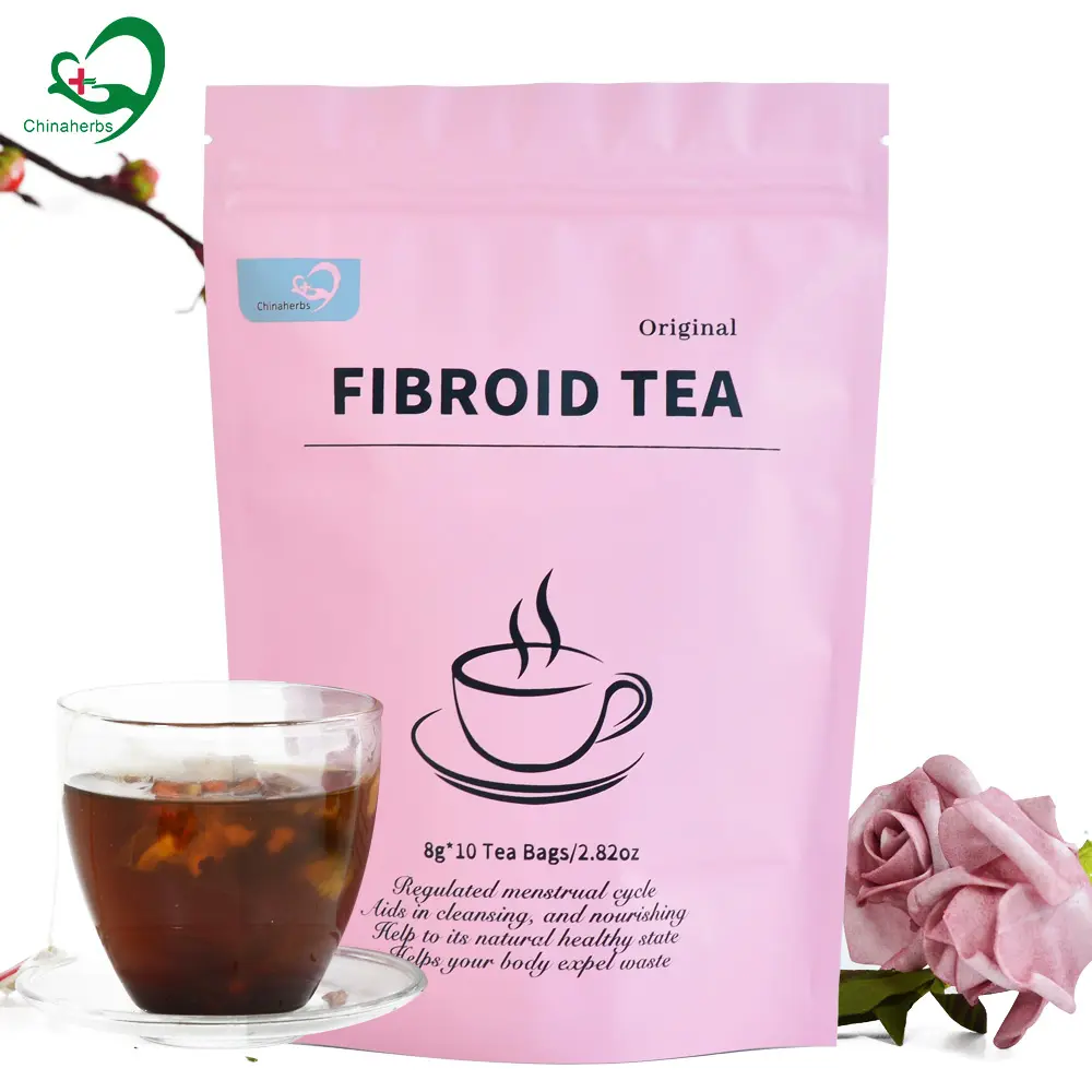 Saquinhos de chá de ervas 100% naturais e orgânicos para fibróides, receitas saudáveis para a fertilidade
