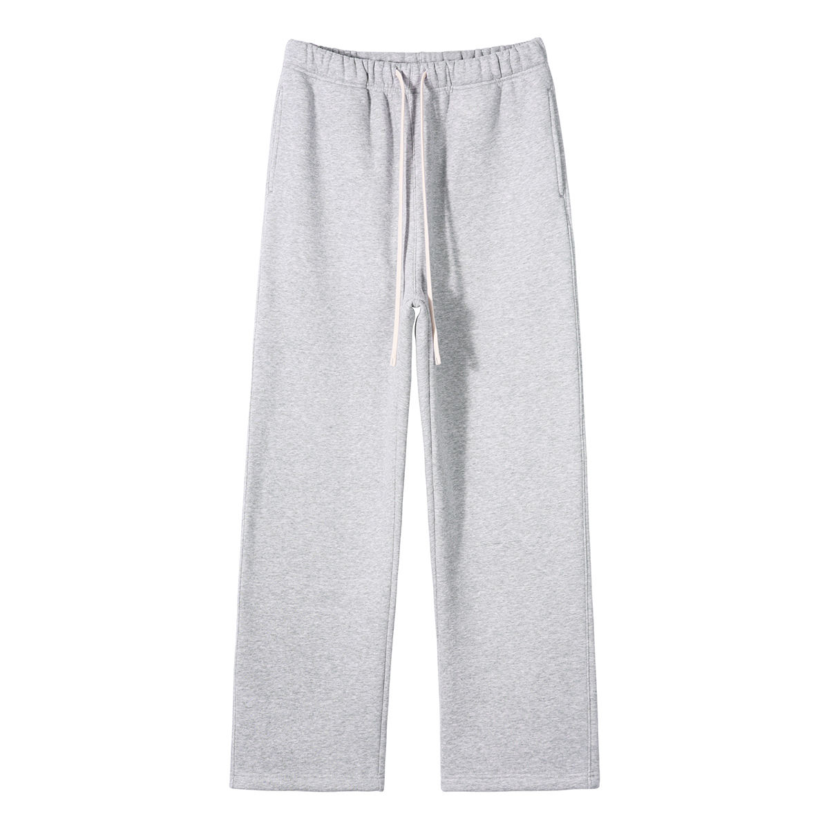 Flower gray pants