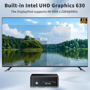 I9 9 9 Gen Mini PC oyun PC 9880H 9750H 9300H 2*2.5G LAN üç ekran arayüzleri ile Mini bilgisayar 2 * hd1 * DP Minipc oyun - Product Image 5