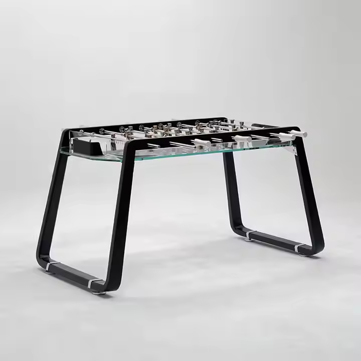 Madera negra y cristal