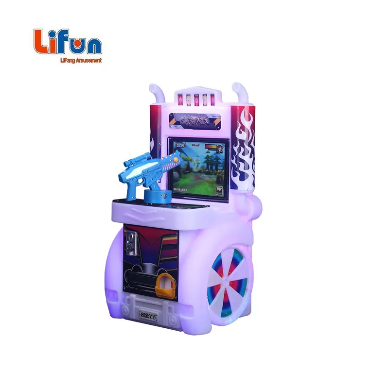 Prize Redemption Kids Coin Operated Game Arcade Games Machines Shooting Simulator Shooting Game For Children