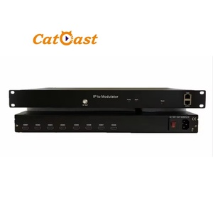 TV digitale trasmissione 8 canali HD Encoder modulatore H264 HD MI TO RF Encoder modulatore - Product Image 1