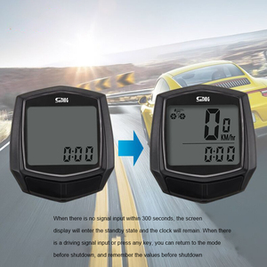 <strong>Bicycle</strong> Speedometer Wireless <strong>Computer</strong> Stopwatch Water Proof Odometer LCD Screen