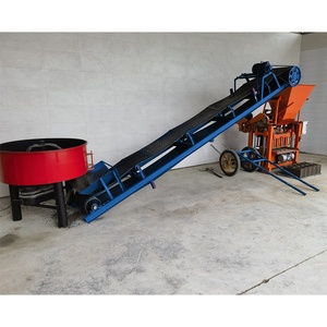 Maquinaria de fabricación de ladrillos automática, máquina de bloques de suelo estabilizado de enclavamiento, máquina de fabricación de bloques de enclavamiento - Product Image 1