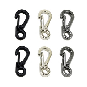 25mm/32mm Zinc Alloy Mini S Shaped Carabiner <strong>Karabiner</strong> DEC Keychain Paracord Clip Spring Snap <strong>Hook</strong> for Outdoor Backpack - Product Image 5