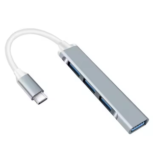 PUJIMAX Software de hardware de computadora HUB USB 3,0 HUB Tipo C Adaptador de divisor múltiple de 4 puertos para Macbook Laptop Teléfono móvil y IPad - Product Image 2
