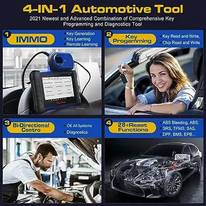 MaxiIM IM508 todos los sistemas herramienta de diagnóstico automático programador ECU de coche inglés con gran promoción herramienta de programación de llave de coche