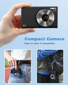 タイムラプスデジタルカメラ2.7KVloggingカメラ48MPデジタルカメラ