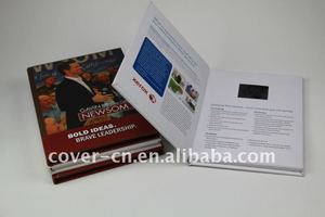 Заводская Подгонянная книга памяти видео-брошюра для прополки цифровая фоторамка видео - Product Image 3