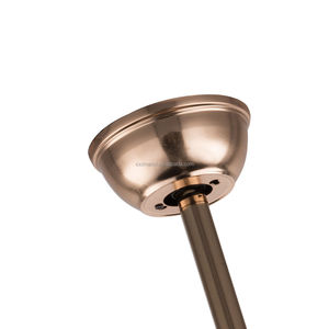 Smart Home 42&quot; Invisible LED 3-Color Ceiling <strong>Fan</strong> <strong>Light</strong> Black Gold Large <strong>Crystal</strong> Chandelier Led Ceiling <strong>Fan</strong> With Remote - Product Image 6