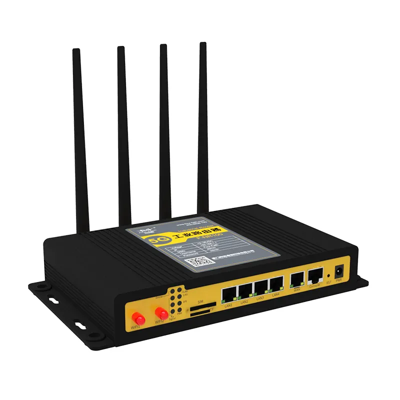 Bộ Định Tuyến Modem Công Nghiệp 5G Lte Router Hỗ Trợ 2.4Ghz Và 5.8Ghz Với Thẻ Sim Kép