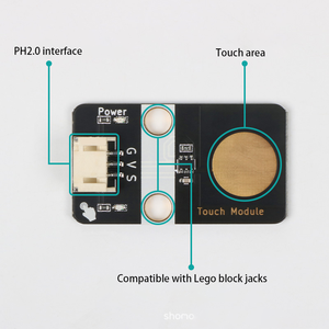 Kapasitif dokunmatik anahtar modülü yakınlık algılama, düşük güç, Arduino/ahududu Pi için PH2.0 arayüzü