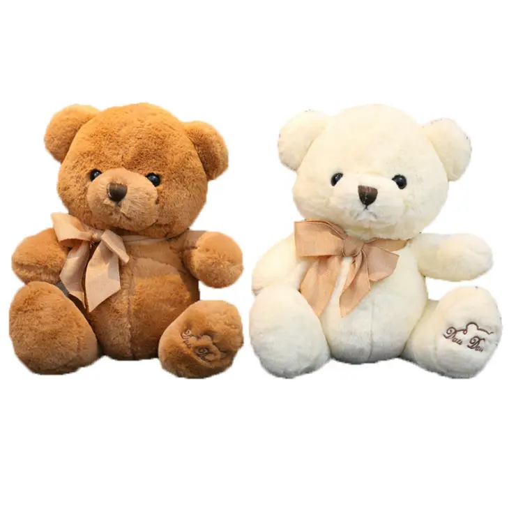 Songshan juguetes OEM al por mayor personalizado lindo encantador personalizado animal de peluche de juguete 20 cm mini pequeño oso de peluche boda regalo de San Valentín