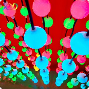 XQD Navidad Luz LED Luz 3D Pixel Luz IP65 Impermeable RGB Cadena LED decorativa - Product Image 3