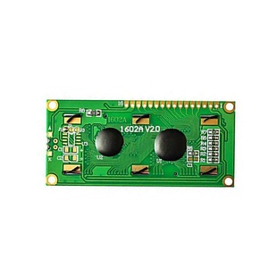 LCD1602 LCD 1602 5V 16x2 gelber und grüner Bildschirm mit Hintergrund beleuchtung LCD-Anzeige modul Controller 1602A für Robot Smart Car DIY