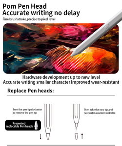 ST11 Yesido Type-C Active <strong>Stylus</strong> <strong>Pen</strong> Aluminum IP Tablet Productivity Touch Capacitive <strong>Pen</strong> for Tablet - Product Image 4