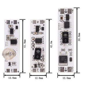 Interruptor táctil Módulo capacitivo Sensor de movimiento PIR 5V-24V 3A Lámparas de control de atenuación LED Sensor de mano de barrido de escaneo de corta distancia - Product Image 3