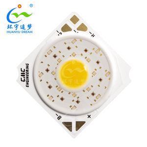 Stocked <strong>24V</strong> COB RGBW <strong>20W</strong> RGB+Warm White <strong>LED</strong> COB Chip RGB RGBW RGBCW <strong>LED</strong> Chip for Stage Light - Product Image 1