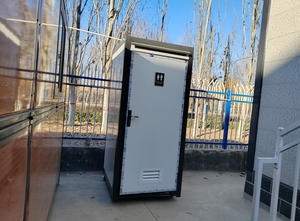 मॉड्यूलर मोबाइल प्रीफैब सार्वजनिक शौचालय पोर्टेबल प्रीफैब कंटेनर घर्षण शॉवर केबिन टॉयलेट कार्यालय आउटडोर विला होटल - Product Image 2