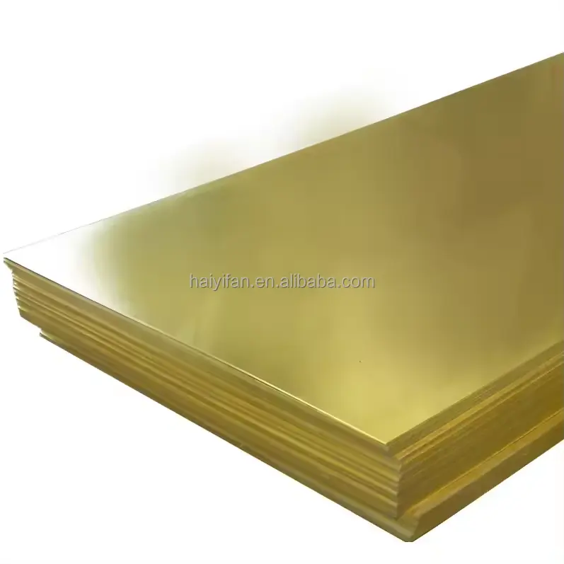 Fogli d'ottone 1000x3000 1Mm 10Mm H65 H62 H90 H80 foglio d'ottone Color oro rame ottone lastra di rame prezzo rame