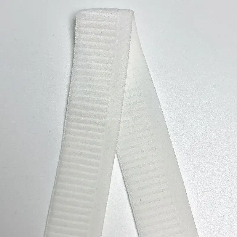 Quảng Đông Xinde 1.8Cm Trắng Nylon Spandex Vải Dây Đeo Ban Nhạc Đàn Hồi Cho Đồ Lót Panty Đàn Hồi Dây Thắt Lưng