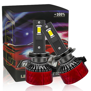 Otomatik aydınlatma sistemleri D60 led araba farlar h7 led far ampulü 120w süper parlak spot işık Hi/Lo işın led sis lambası - Product Image 1