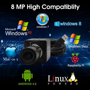 ELP Optical Zoom <strong>Camera</strong> USB2.0 Manual Adjust Varifocal IMX179 CMOS 8MP Video Conference Webcam PC <strong>Camera</strong> UVC for Video Teaching - Product Image 5