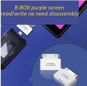 JC B-BOX iRepair P10 mor ekran adaptörü tek DFU Magico Diag aracı iBox içine tıklayın okuma yazma seri numarası için ipad 2/3 - Product Image 5