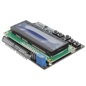 Pantalla LCD1602 módulo LCD 1602 pantalla azul 16x2 caracteres Placa de módulo de pantalla LCD lcd1602 Escudo de teclado - Product Image 3