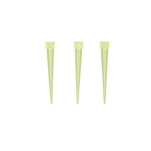 Laboratuvar tek kullanımlık açık sarı evrensel mikro pipetler ucu pipet uçları 200ul - Product Image 3