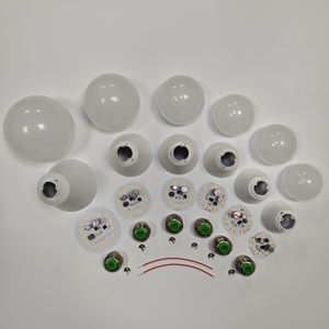 <strong>Led</strong> Raw Material 9w Bulb Factory Price Easy Assembling A60 <strong>Led</strong> Light Bulb Part <strong>3</strong> 5 7 9 12 <strong>Watt</strong> Raw Materials for <strong>Led</strong> Bulb - Product Image 1