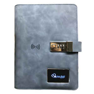 Cargador inalámbrico personalizado, batería portátil, diario, bloqueo de contraseña, logo LED - Product Image 4