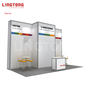 Thời trang 3x6 thành phần tiêu chuẩn Sistema nhôm kiosk tùy chỉnh triển lãm tradeshow gian hàng cho gian hàng - Product Image 3