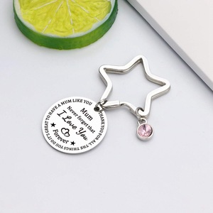אמא מתכת Keyrings מפני בת בן לשכוח אני אוהב אותך אמא אמא אמהות יום הולדת מתנות Keychain נשים מתכת מחזיקי מפתחות