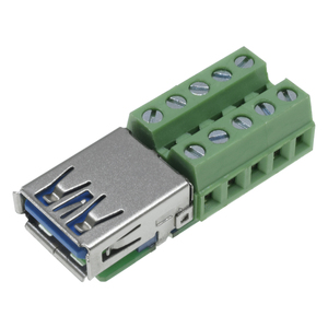 ที่กําหนดเองอะแดปเตอร์เทอร์มินัล USB 3.0 ประเภท A BUCHSE/TERMINAL BLOCK หญิง 10PIN อะแดปเตอร์เทอร์มินัลสําหรับการถ่ายโอนข้อมูล - Product Image 1