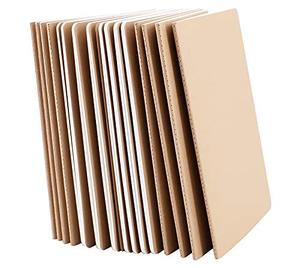 学生とオフィスのためのノートブックジャーナル日記を書く厚紙60ページA5サイズ - Product Image 1