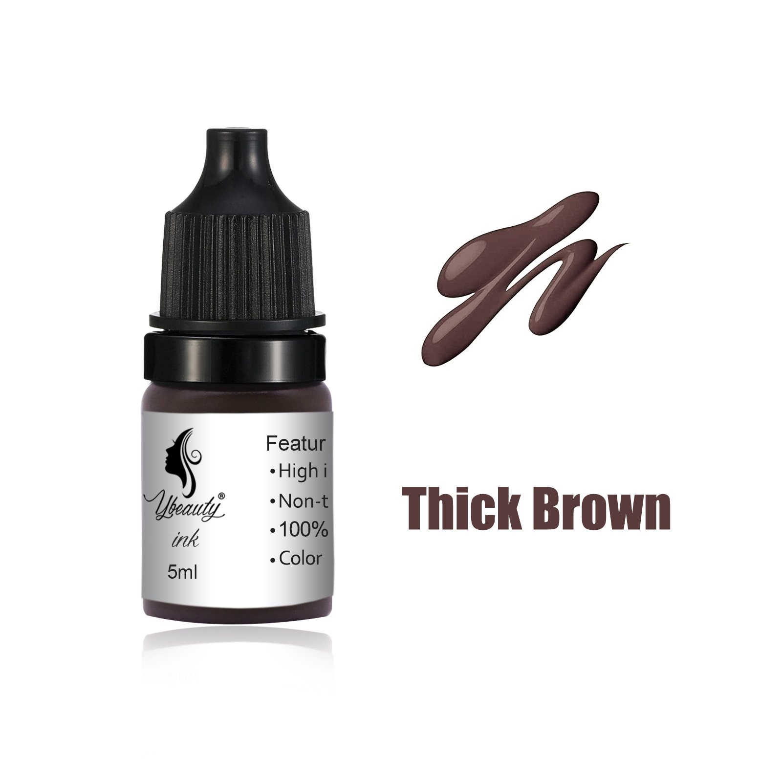 Thick brown