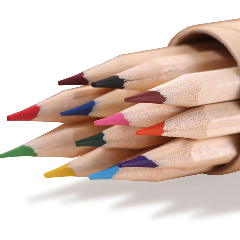 ดินสอสีต่างๆสำหรับโรงเรียน,ดินสอสีไม้น่ารักบรรจุภัณฑ์