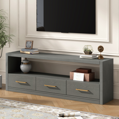 Grey + MDF + 70-79 inches