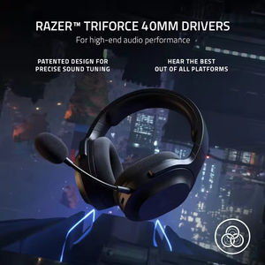 Razer Barracuda X BT PC bilgisayar müzik kulaklık aşırı kulak kablosuz kulaklıklar gürültü iptal kulaklık oyun mikrofonlu kulaklıklar - Product Image 5