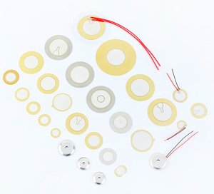 ISSR 35mm Brass Material Piezo Buzzer Disc Plate for Guitar Vibration <strong>Sensor</strong> <strong>Arduino</strong> PZT Disks Ceramic Piezoelectric Element - Product Image 6