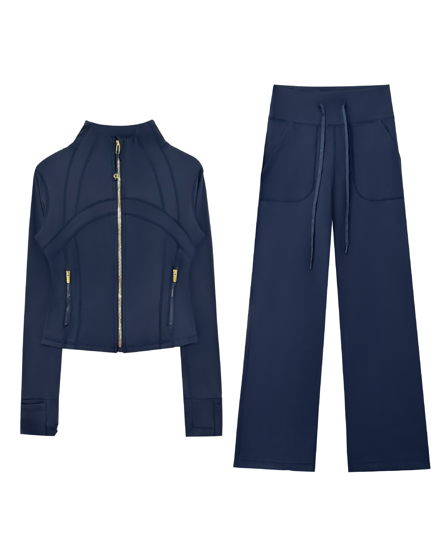 Haut noir + pantalon large