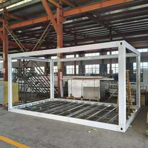 Flat Pack Geprefabriceerde Container Frame Huis Geassembleerd Micro Geprefabriceerde Container Frame Huis - Product Image 1