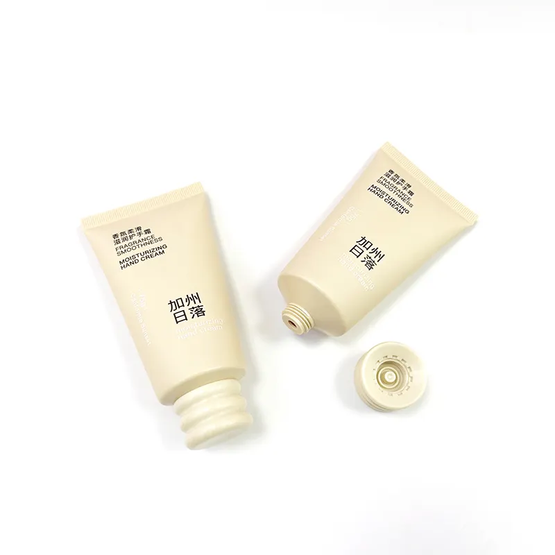 Custom D40 75g 80g 100g Hand Cream Container Tube Embalagem Tampa Especial Máscara Facial Loção Creme Garrafa Tubo Vazio PE Soft Tube