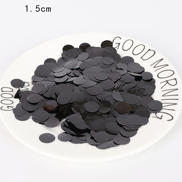 1.5 centimetri 500g Metallico (Nero)